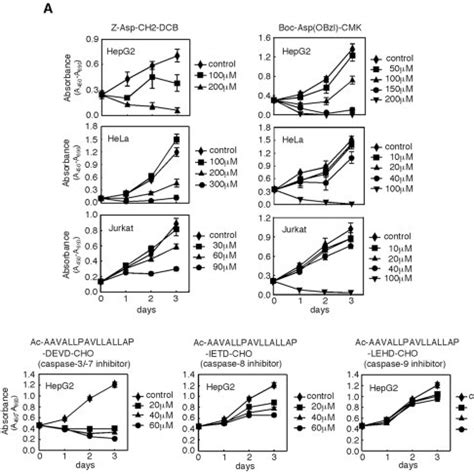 A The Effects Of Broad Spectrum Caspase Inhibitors On Cell