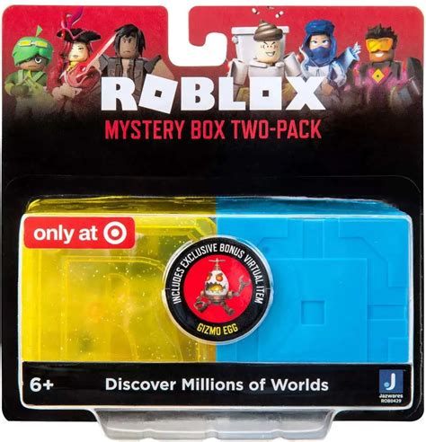 Roblox Series 9 Celebrity Series 7 Exclusive Mystery 2-Pack Easter Set Bonus Gizmo Egg Virtual ...