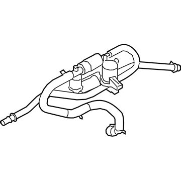 KB3Z 2420 A KB3Z2420A Genuine Ford TUBE VACUUM