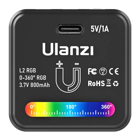 Ulanzi L2 RGB COB Magnetic Video Light
