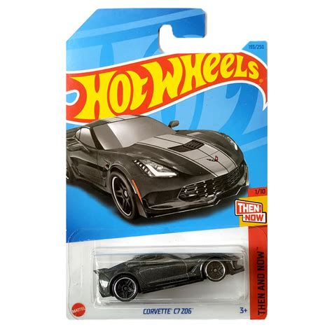 Hot Wheels fémautó Corvette C7 ZO6 1 64 Fekete eMAG hu