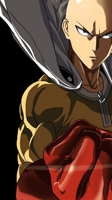 Saitama One Punch Man Cape Fist for Samsung Galaxy... iPhone Wallpapers ...