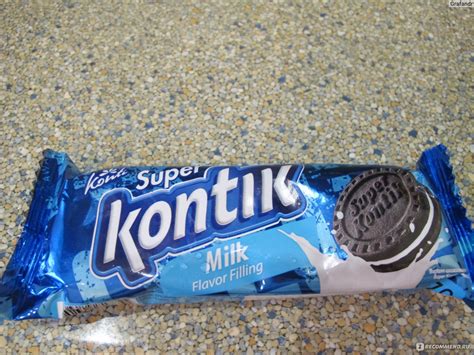 Печенье - сэндвич Конти Super Kontik Milk - «Молочный сэндвич » | отзывы