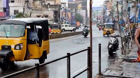 Visakhapatnam Several Parts Of City Witness Light Rain