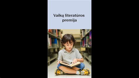 2023 m Vaikų literatūros premija YouTube