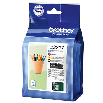 Brother original Tinten Patronen LC-3217 VALDR MFC Multi Pack Set mit ...