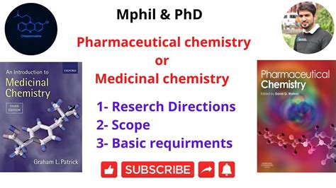 Medicinal Or Pharmaceutical Chemistry Scope Research And Basic