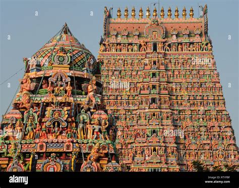 Sarangapani Temple Kumbakonam Stock Photo Alamy