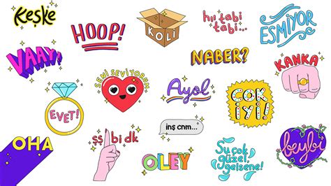 Snapchat Stickers for Turkey :: Behance