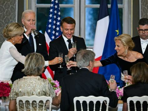 Macron Et Biden Affichent Leur Unit De Vues Sur Les Enjeux