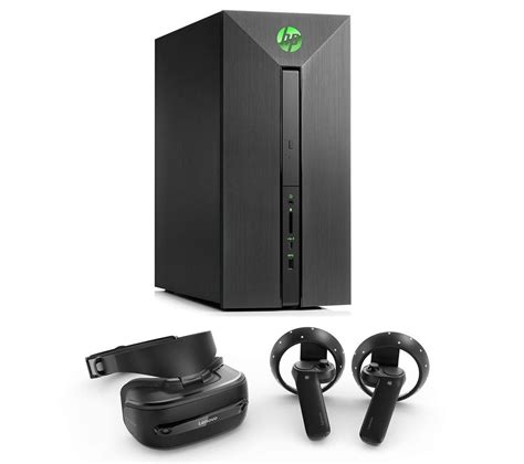 HP Pavilion Power 580-015na Gaming PC & Explorer Mixed Reality Headset ...