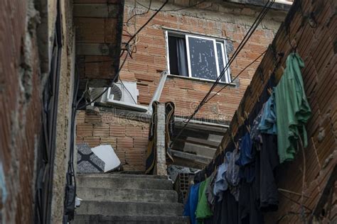 Slum in the World. Slum in Rio De Janeiro, Brazil Stock Photo - Image of floor, brazil: 240253494