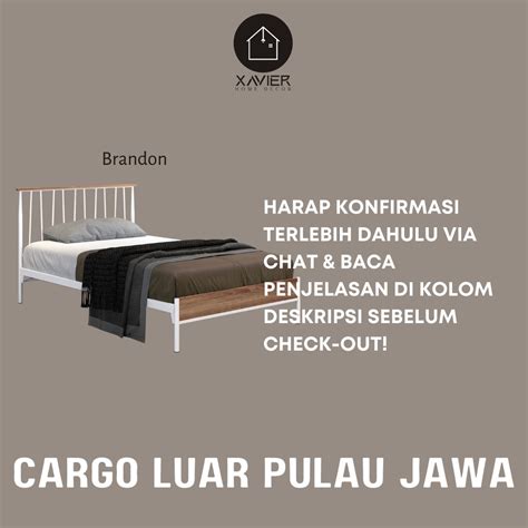 Jual Xavier Home Decor Tempat Tidur Dipan Minimalis X Ranjang