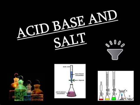 Chapter 19 acids, bases, and salts | PPT