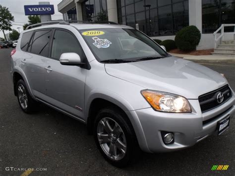 2010 Classic Silver Metallic Toyota Rav4 Sport V6 4wd 70294414 Photo