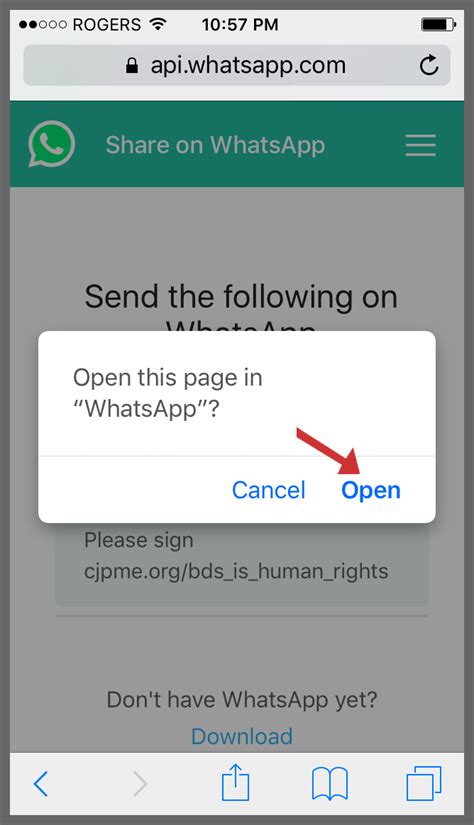 How To Use The Whatsapp Link Cjpme English