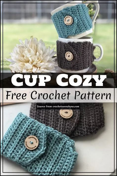 Free Crochet Coffee Cozy Patterns Artofit