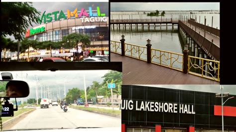 Lakeshore To Vista Mall In Taguig Via C6 Or Laguna Lake Highway Youtube