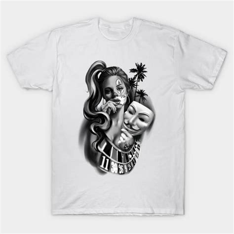 Chicano girl - Chicano - T-Shirt | TeePublic