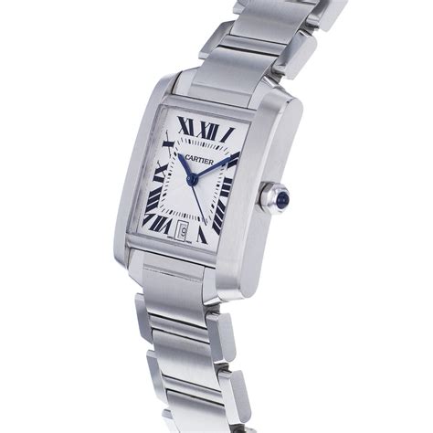 Montre D Occasion Cartier Tank Mixte Automatique Acier Maty