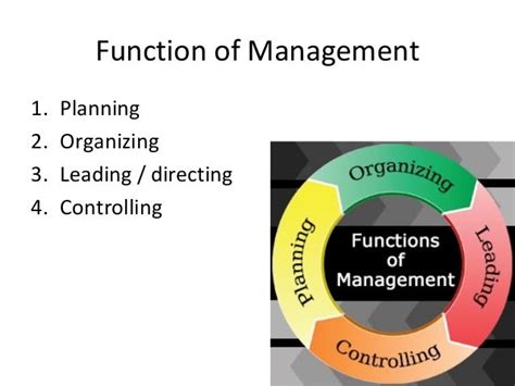 Concepts Principles And Functions Of Management