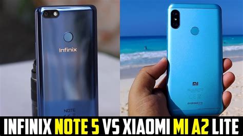 Xiaomi Mi A Lite Vs Infinix Note Youtube