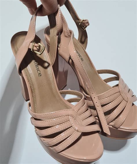 Sandalia Meia Pata Nude Constance Sandália Feminina Constance Usado 76707134 enjoei