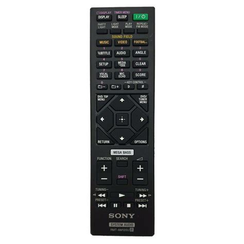 New RMT AM120U For Sony System Audio Remote Control MHC V7D SHAKE X7D