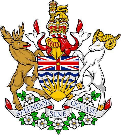 Coat Of Arms Of British Columbia Wikipedia