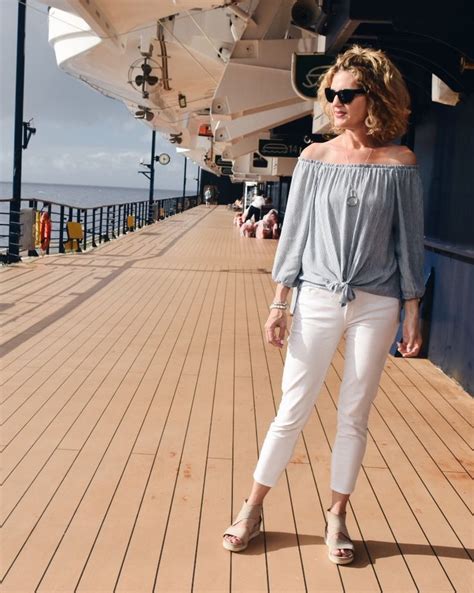 Stylish Daytime Caribbean Cruise Outfit Follow Midlifeinbloom On