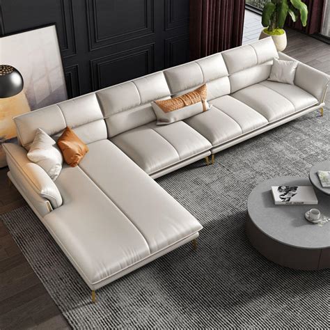 Modern Italian Leather Sofa – Articture