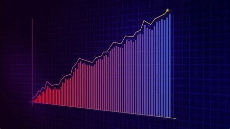 Premium Photo 3d Rendering Of Growing Line Graph Of Digital Income