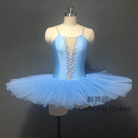 Pale Blue Pre Professional Ballet Tutu For Adult And Girls Performance Ballet Costumes For