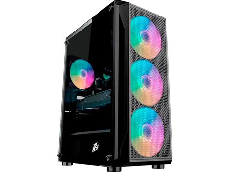 1stPlayer Компьютерный корпус FireBase X5 ATX без БП X5-3G6P-1G6 ...