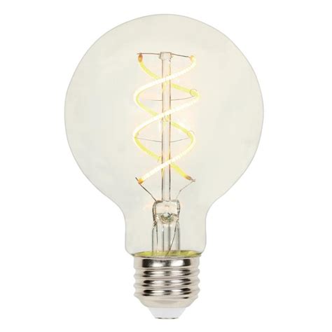 Westinghouse 25 Watt Equivalent G25 Dimmable 2700K Flexible Filament