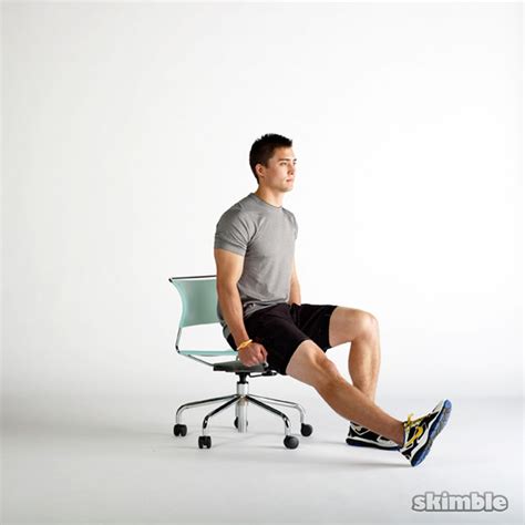 Seated Hip Flexor Lifts Exercise How To Workout Trainer By Skimble