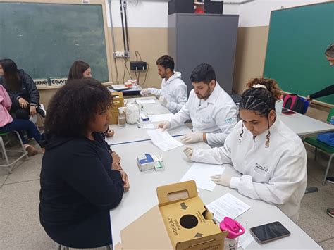 Curso De Biomedicina Participou Da Disciplina Eletiva Csi