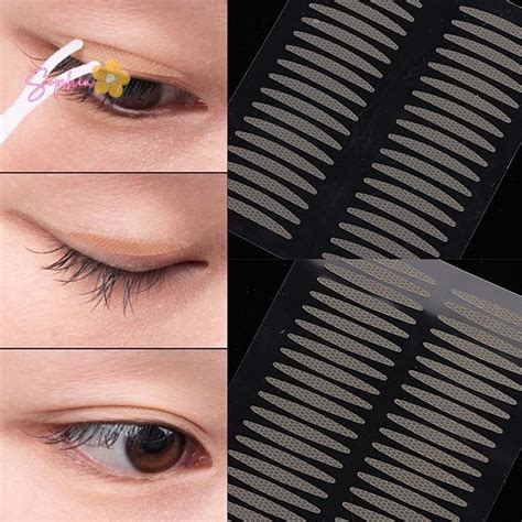 Uvig Invisible Double Eyelid Sticker Lace Eye Lift Strip Transparent