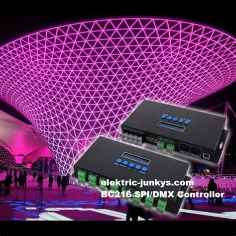 Artnet Eternet To SPI DMX Pixel LED Light Controller For LED Strips 4