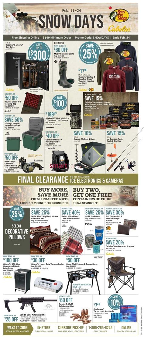 Bass Pro Shops Canada Flyers