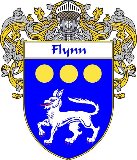 "Flynn Coat of Arms/Family Crest" Stickers by William Martin | Redbubble