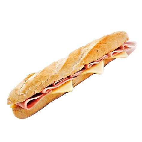 Jamón York y Queso Big Baguettes Bocadillos preparados congelados