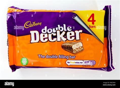 Cadbury Double Decker 4 Pack Stock Photo - Alamy