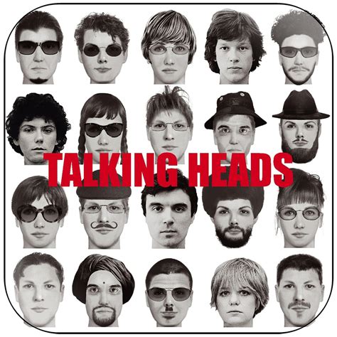 Talking Heads The Best Of Talking Heads Album Cover Sticker