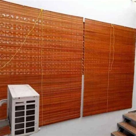 Jual Tirai Bambu Krey Sawit Outdoor Ukuran X Meter Lengkap Tali