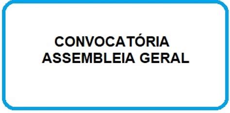 Convocat Ria Assembleia Geral