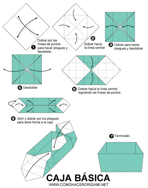 Caja De Papel B Sica Comohacerorigami Net