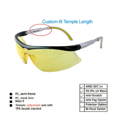 Polycarbonate Ansi Z87 1 Construction Safety Glasses As Nzs 1337 Safety