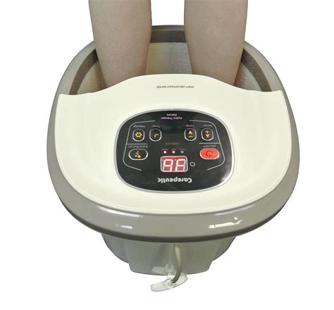 Carepeutic Motorized Hydro Therapy Foot And Leg Spa Bath Massager