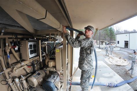 Flowing: water treatment specialist students train on tactical ...